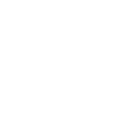 Cuadrado blanco con bordes suavizados en el centro icono de mail en color blanco