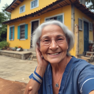 man standing near balcony