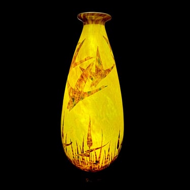 Vase Halbrans Le Verre Français