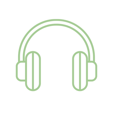 Listen on the go icon