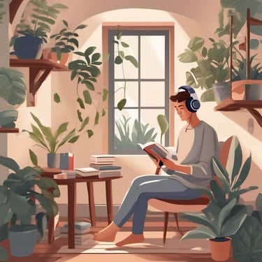 Calm Minds and Healthy Habits: Reducing Stress Through Reading and Listening to Books