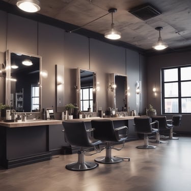 A contractor and customer discussing project plans at a construction site.