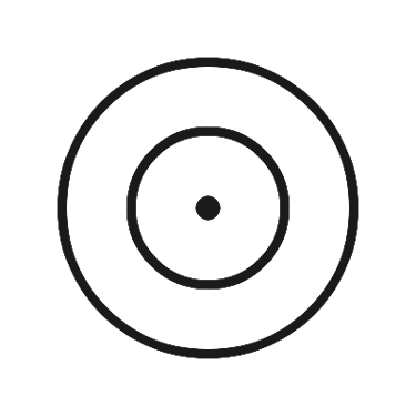Icon of an archery target