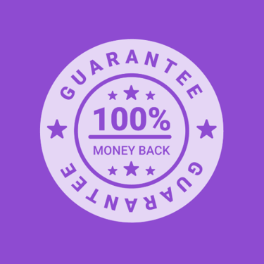 100% Money Back Guarantee