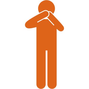 Ícone de boca com cadeado, simbolizando medo de se expressar autenticamente