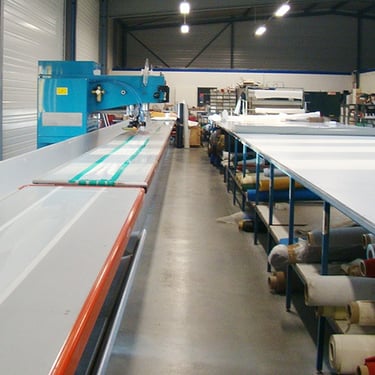 Atelier de travail de Techno-Textiles de Bourgogne