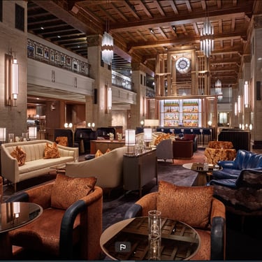 Clockwork Bar at Fairmont Royal York, Brass Elements Built by Pengelly Iron Works