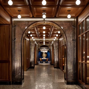 Alternate Photo of Archway at Fairmont Royal York Toronto, Fabricated by Pengelly Iron Works