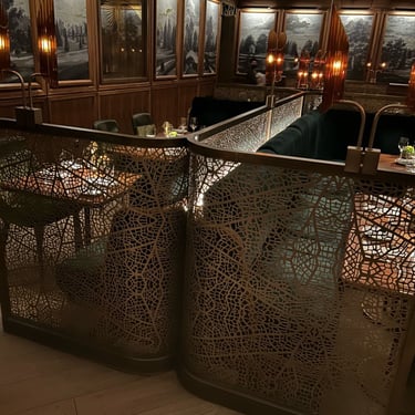 Booths at Fairmont Royal York, Created by Pengelly Iron Works