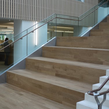 Detail of Roche bleacher stairs done by Pengelly Iron Works