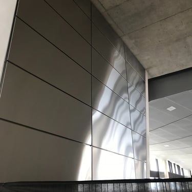 TTC elevator cladding 2 by Pengelly Iron Works