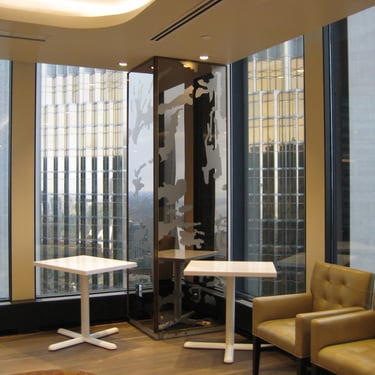 More metal features at the Stratus Club, by Pengelly Iron Works 