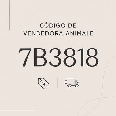 Código Vendedora Animale