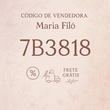 Código Vendedora Maria Filó