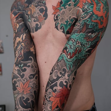 japanische tattoo-motive arm meaning 
