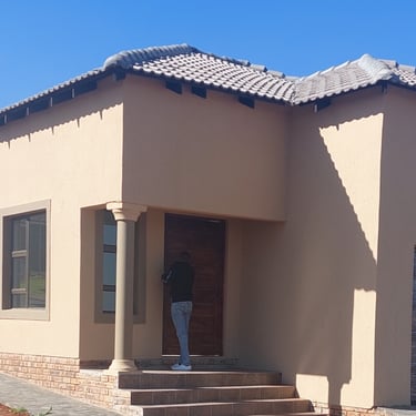 Completed construction project, Wildtuin Park, Krugersdorp