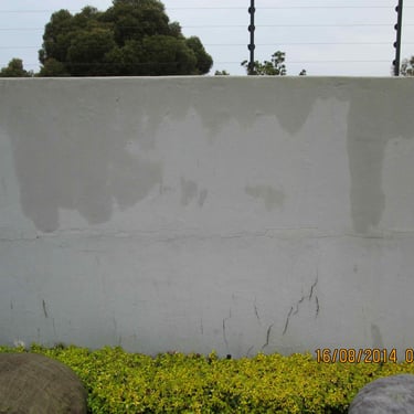 Water saturated wall, Brackenhurst, Alberton