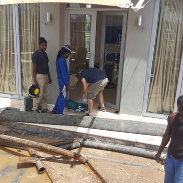 Major flat roof slab repair Randburg