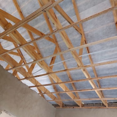 Interior roof truss works, West Rand