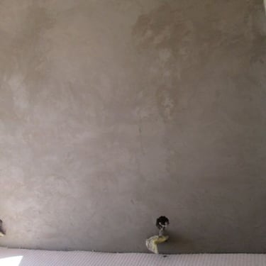 Inspection of interior plaster works after waterproofing measures, Sandhurst Towers