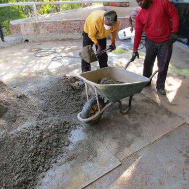 Specialized screed mixes for balcony and slab waterproofing, Fourways Gardens, Fourways
