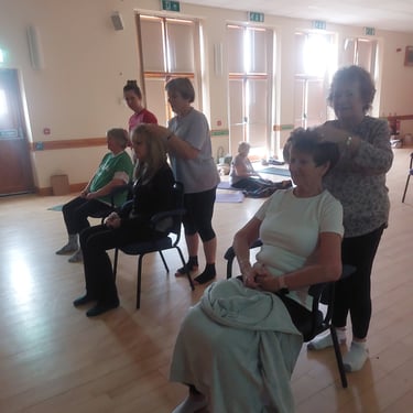 Lisa Rock Wellness March 2024 Retreat in Barrington Village Hall