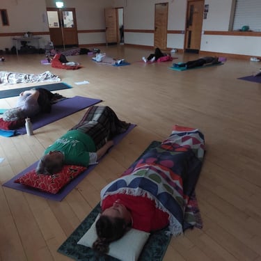 Lisa Rock's March 2024 Retreat in Barrington Village Hall