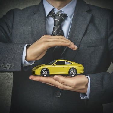 Carro protegido por advogado, defesa jurídica ação de busca e apreensão de veículo.