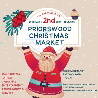 Priorswood Christmas Market Taunton Santa