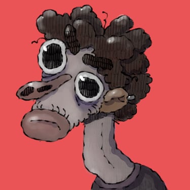 it is the cartoonish version of Daniele Tammaro, aka Dampax, Crocopie's Creative and VFX Artist