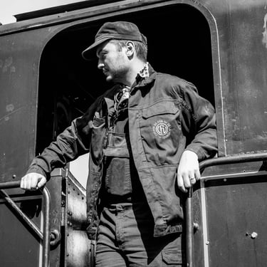 Machiniste de locomotive à vapeur