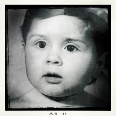 Portrait d'un enfant de un an
