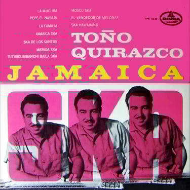 Portada del disco Jamaica Ska.