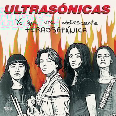 Portada del disco Yo fui Una Adolescente Terrosatánica.