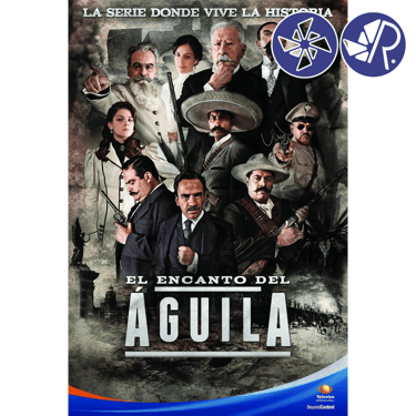 Portada y calificación de la serie El Encanto del Águila.