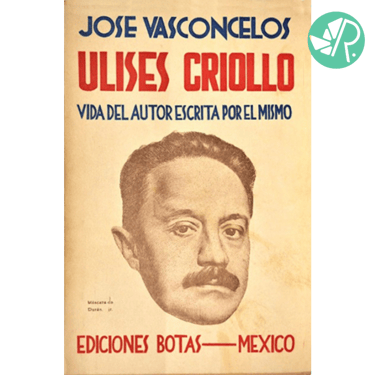 Portada y calificación del libro Ulises Criollo.
