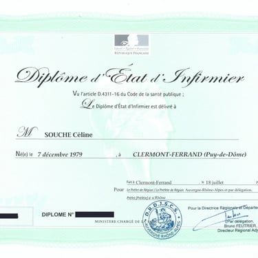diplôme infirmier