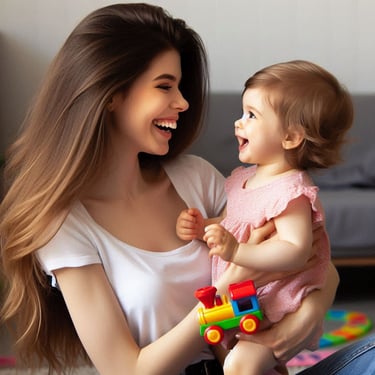 imagem de uma mãe com sua filha