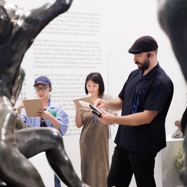 Evgeny Bondarenko workshop at Fubon Art Museum