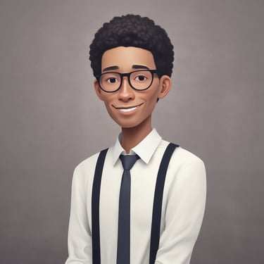 A large cargo ship is prominently displayed with the word 'SHIPPING' painted in bold white letters on its blue hull. The upper section of the ship is stacked with multicolored shipping containers. A person dressed in an orange jacket is in the foreground, partially visible, facing towards the ship.