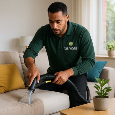 nettoyage de canapé écologique à domicile Sarthe