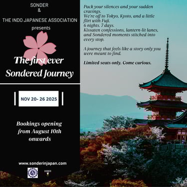 Soner and The Indo Japanese Association Poster