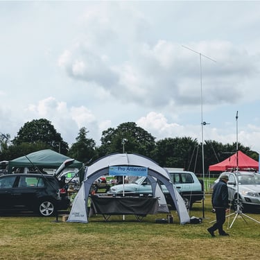 Pro Antennas set up at FRARS ham radio rally