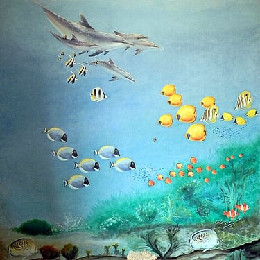 Bottom of the barrier reef