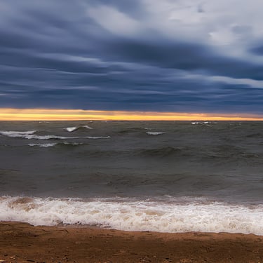 Lake Erie morning sunrise.