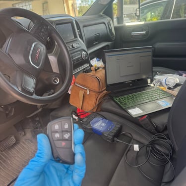 2025 Chevrolet Silverado all keys lost program smart key using OEM dealer tool MDI2 