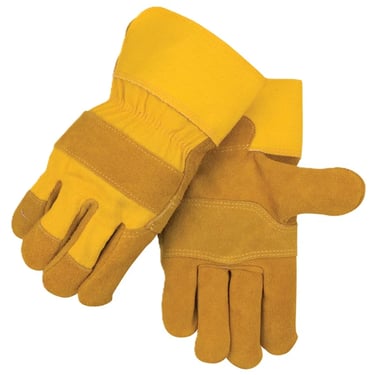 Guantes de carnaza con doble palma