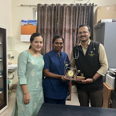 with AIIMS Nursing Team