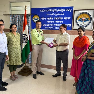 From Director and team at AIIMS Bibi Nagar, Telangana.