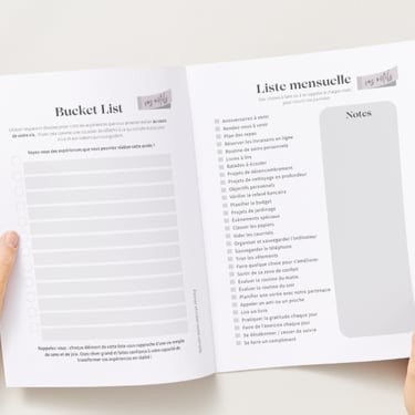 agenda planificateur pour la retraite exemple de page à l'intérieur